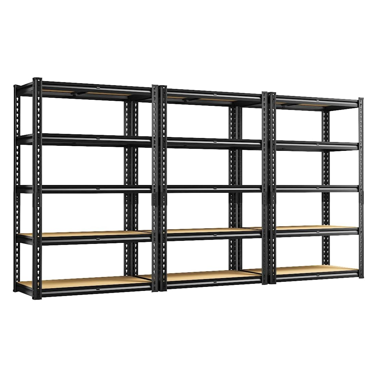 5-Tier Adjustable Metal Shelving Unit with 915 kg Capacity – FlexiRack™